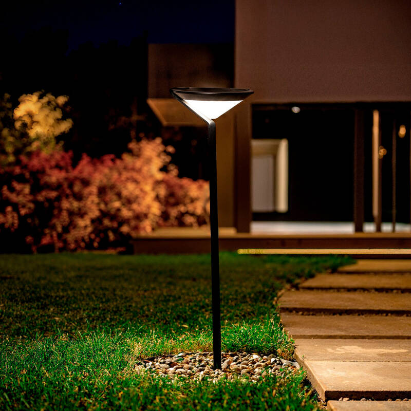 LED-Bodenstehleuchte Solar Aussen 80cm mit Bewegungsmelder Radar Yuma Big