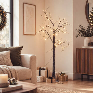 Foto des Produkts Weihnachtsbaum 64 LED 150 cm Warmweiss
