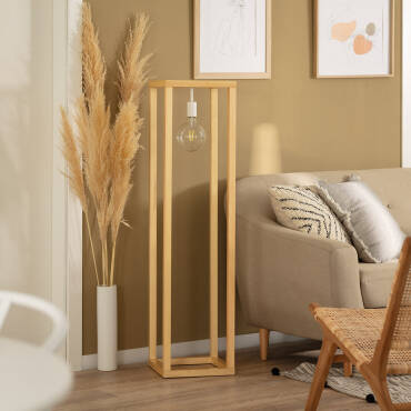 Stojací Lampa ze Dřeva Coba