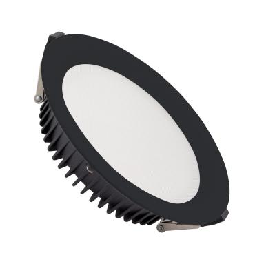 Fotografie výrobku: Podhledové Downlight LED Svítidlo 24W SAMSUNG New Aero Slim Mikroprismatické (UGR17) LIFUD Výřez Ø 200 mm v Černé