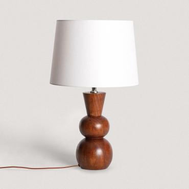 Fotografie výrobku: Stolní Lampa ze Dřeva Vinda ILUZZIA 