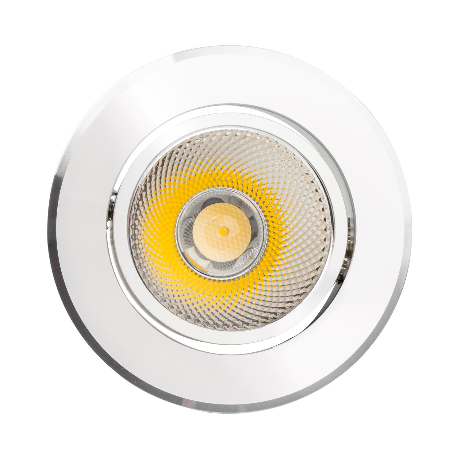 LED-Downlight Strahler 1W COB Rund Schwenkbar Schnitt Ø 45 mm