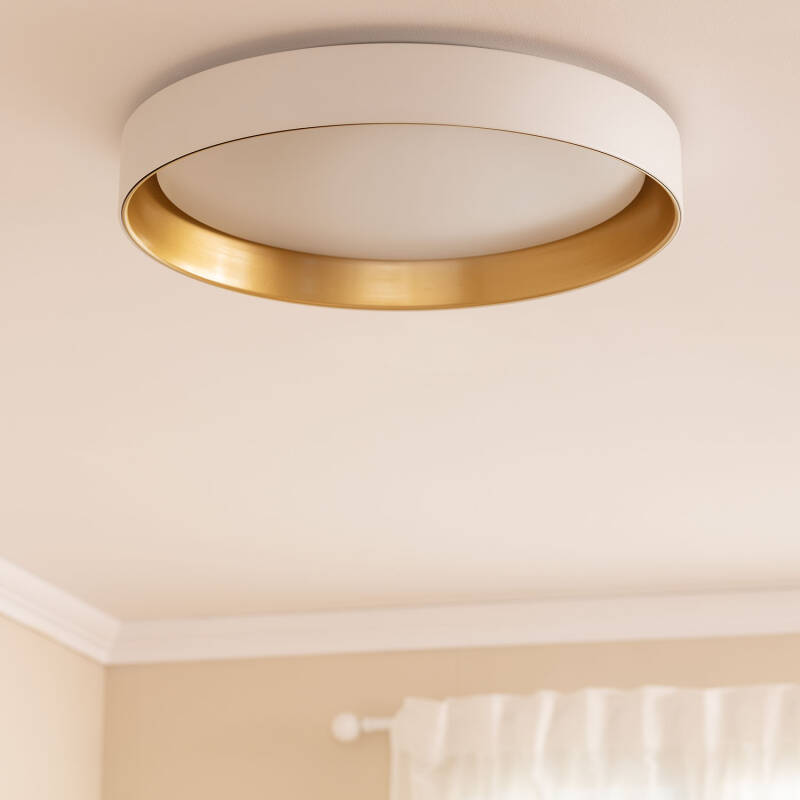 LED-Deckenleuchte 30W Rund Metall Ø550mm CCT Wählbar Big Broadway