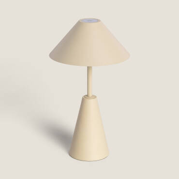 Foto des Produkts: LED Tischlampe aus Metall mit wiederaufladbarem USB-Akku Chamle