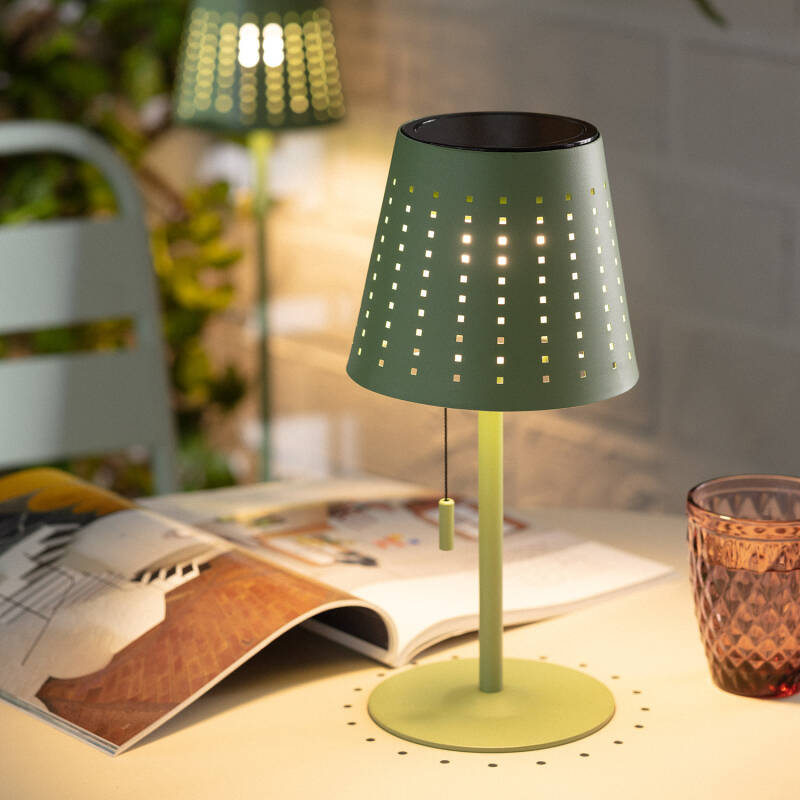 LED-Tischlampe 3W Tragbar für Außen mit wiederaufladbarer Batterie USB Banate