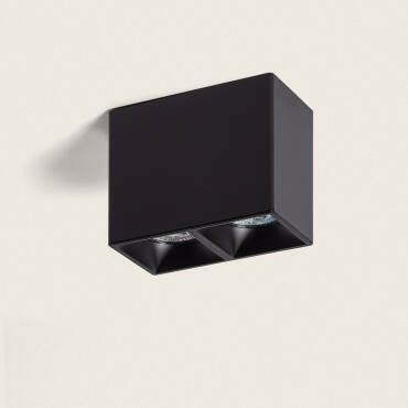 Photographie du produit : Plafonnier Carré Double Traxim 