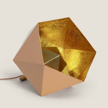 Lampe à Poser Métal Gold Elia