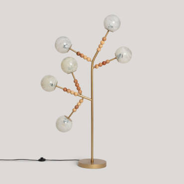 Photographie du produit : Lampadaire Métal et Verre Routi 