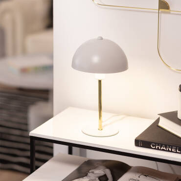 Photographie du produit : Lampe à Poser Métal Wavuli