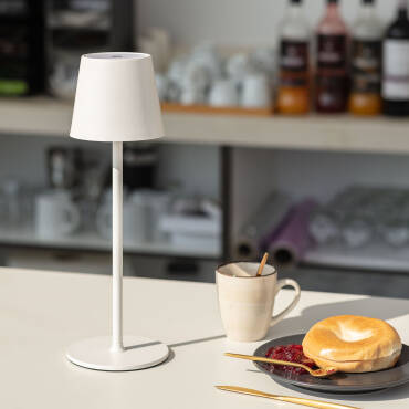 Lampe à Poser LED Portable 3W Anisa Métal avec Batterie Rechargeable USB