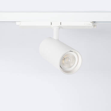 Photographie du produit : Spot LED sur Rail Triphasé 30W Fasano Dimmable DALI Blanc