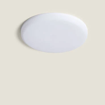 Photographie du produit : Dalle LED Ronde 18W en Saillie Coupe Ajustable Ø50-190 mm avec Boîtier de Connexions