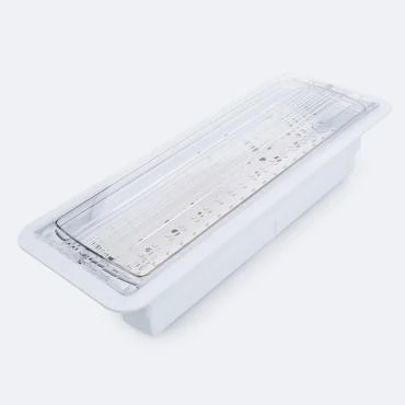 Photographie du produit : Éclairage de Secours LED Encastrable 160lm Permanent/Non Permanent Coupe 155x400 mm