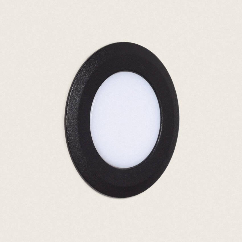 Rushe 2W Outdoor Recessed LED Wall Light 