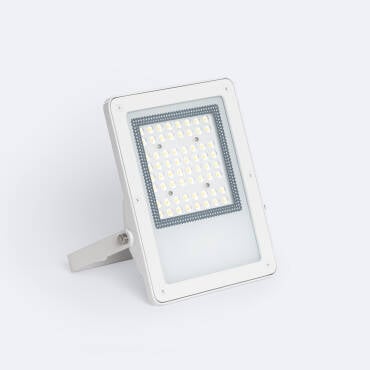 Product photography: 0-10V Dimmable ELEGANCE Slim Pro 50W LED Floodlight 170lm/W IP65 in White