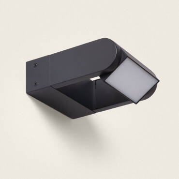 Byum 6W Aluminium LED Wall Lamp in Black 