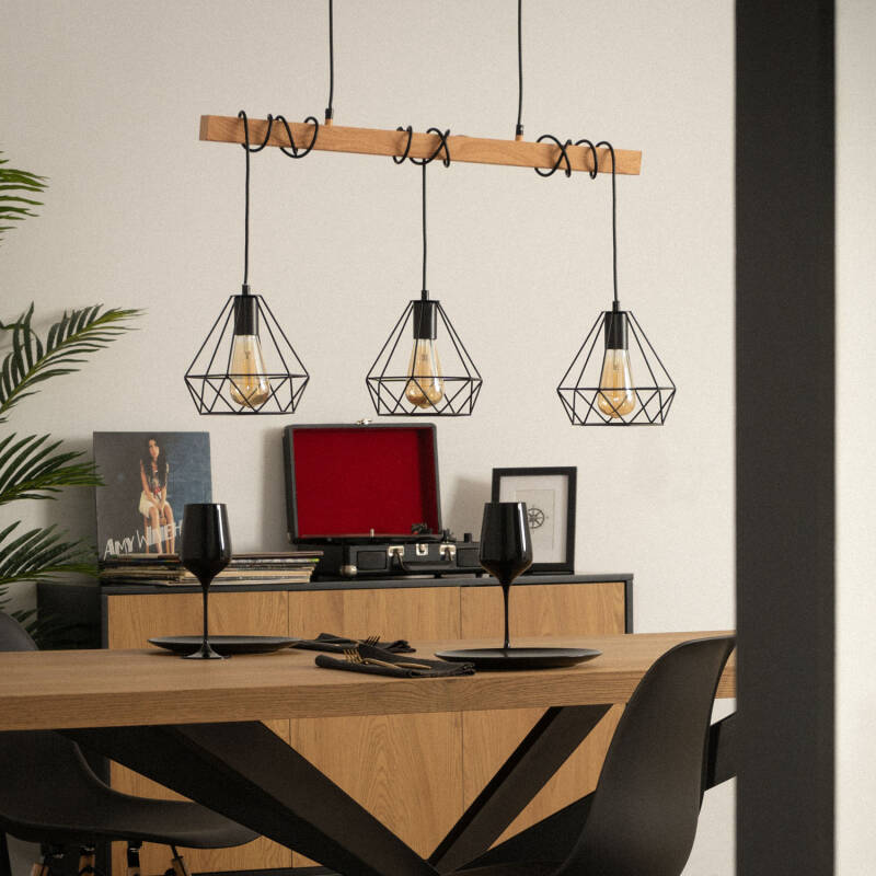 Sardo Metal 3 Spotlight Pendant Lamp 