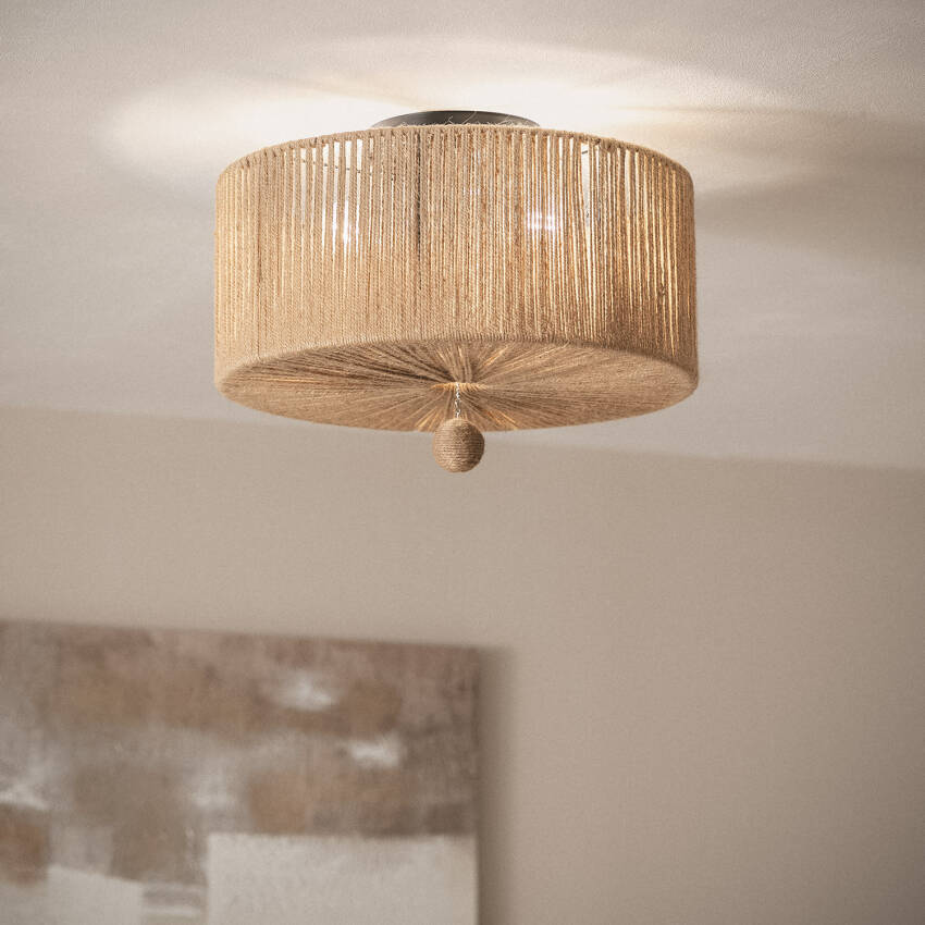 Modigliani Natural Rope Ceiling Lamp 