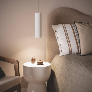 Colum Plaster Pendant Lamp 
