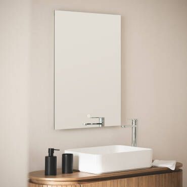 Product photography: Medium Mason Tactile Bathroom LED Mirror 78x58 cm 