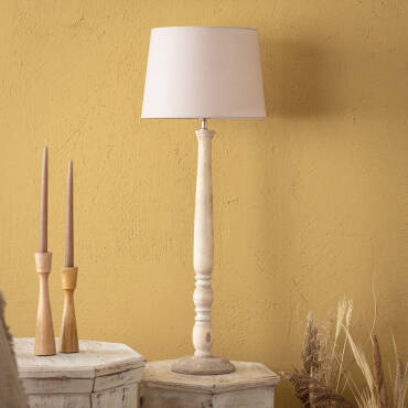 Product photography: Daksh Wooden Table Lamp ILUZZIA 