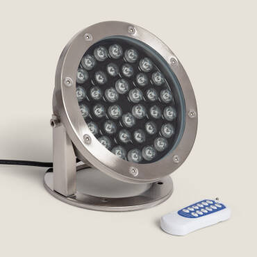 Product photography: 36W 12V Submersible IP68 RGB LED Surface Floodlight 