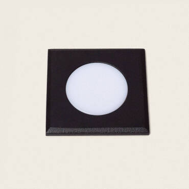 Product photography: Welly Square 2W Outdoor Recessed LED Wall Light 