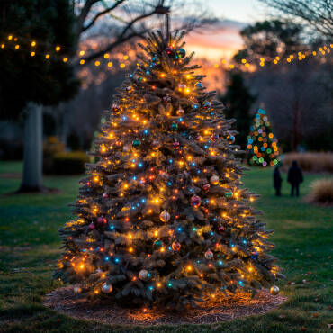 Photograph of the product: 7m Kentia Outdoor RGB LED Garland with 50 LED's 