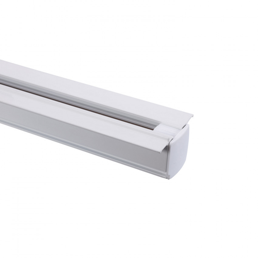 3-Circuit Track 1m Aluminium Recessed for LED Spotlights