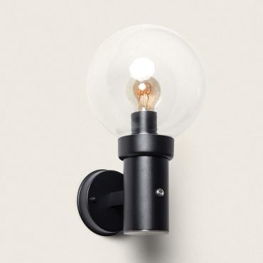 Photograph of the product: Optic Outdoor Stainless Steel Wall Lamp with Twilight Sensor