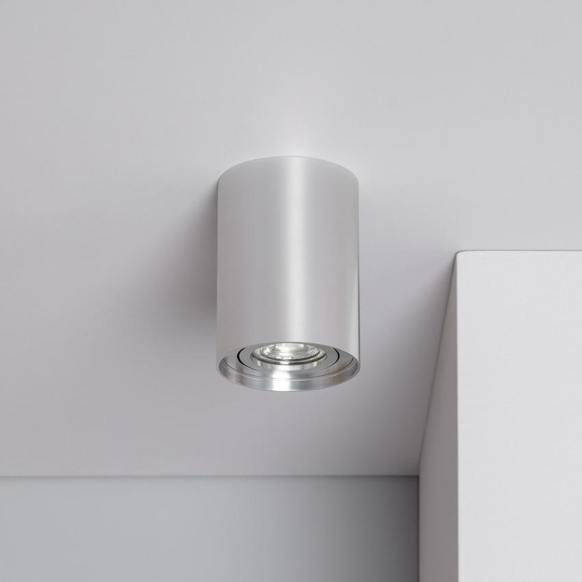 Quartz Aluminium Ceiling Light in Silver