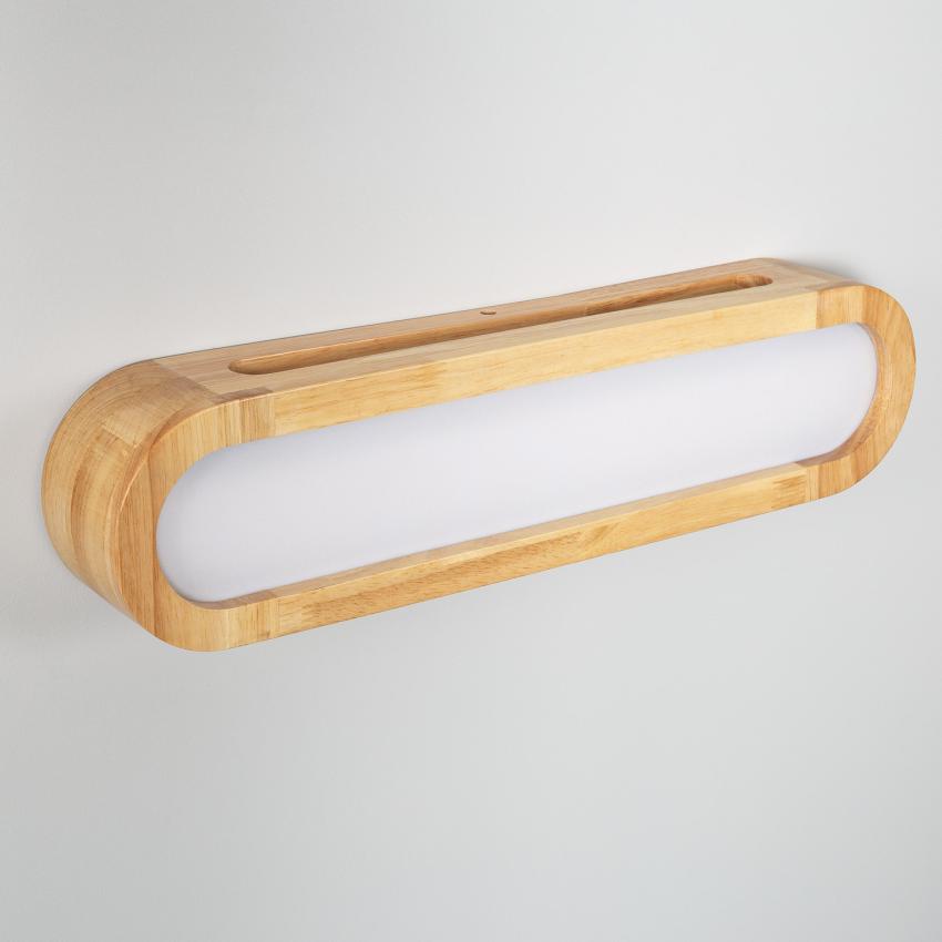 12W Egil Wooden LED Wall Lamp 