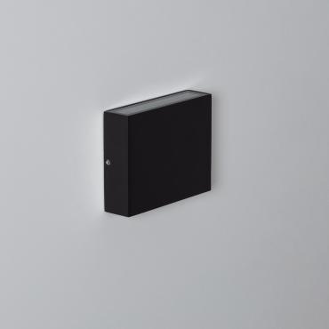 Product photography: Kaysa 6W Outdoor Double Sided Illumination Square Black LED Wall Lamp