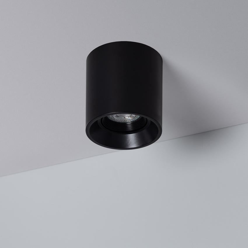 Space Ceiling Spotlight with GU10 Bulb in Black 