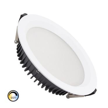 Round 60W LED Downlight Ø200mm Cut Out CCT SAMSUNG Aero 130lm/W Microprismatic LIFUD