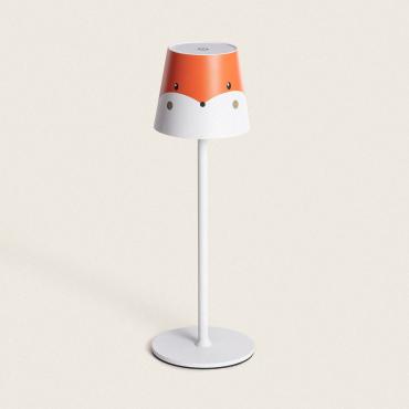 Anisa 3W Portable Metal LED Table Lamp with USB Rechargeable Battery 
