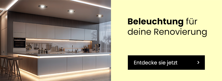 LED-Beleuchtung für Ihre Innenrenovierung