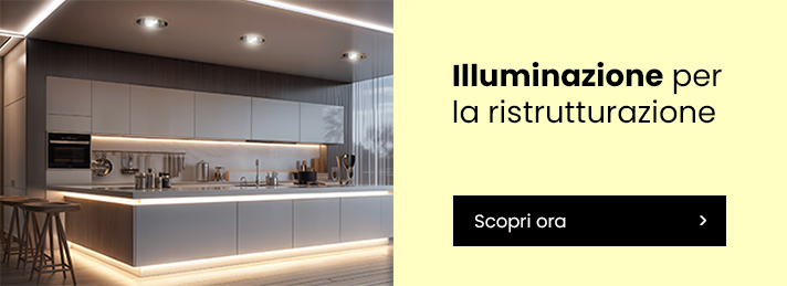 Illuminazione a LED per la ristrutturazione degli interni
