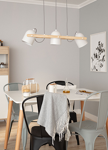 Plafondlampen met schijnwerpers