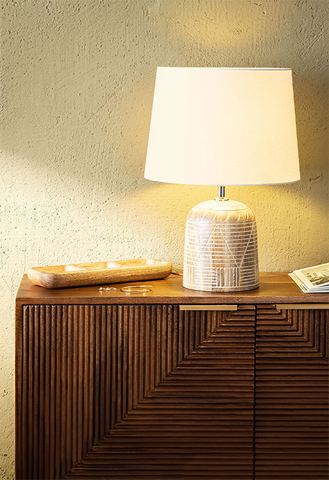 Stolní lampy v řemeslném stylu