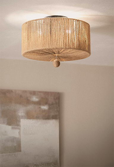 Lampade da soffitto in stile boho