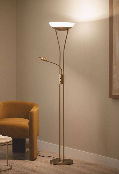 Stehlampen im zeitgenössischen Stil