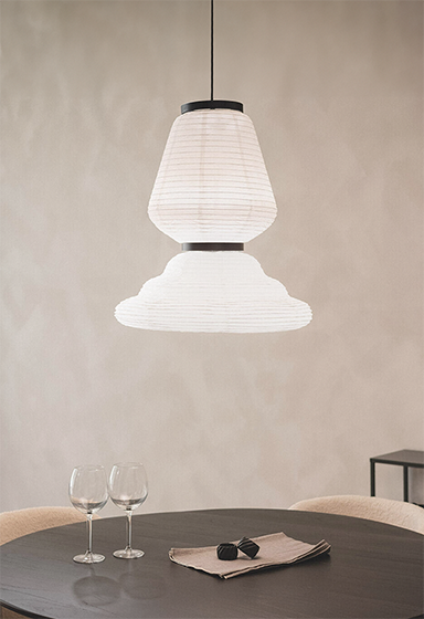 Lampy wiszące w stylu Wabi-Sabi