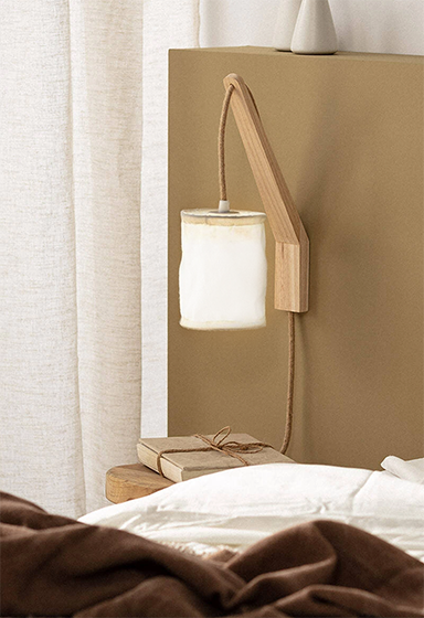 Lámparas de Ściana de style Wabi-Sabi