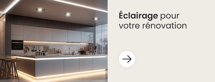 L'éclairage LED pour votre rénovation intérieure