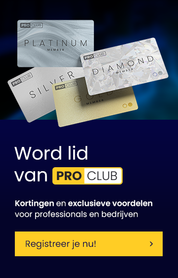 PRO CLUB: Voordelen voor zakelijke klanten