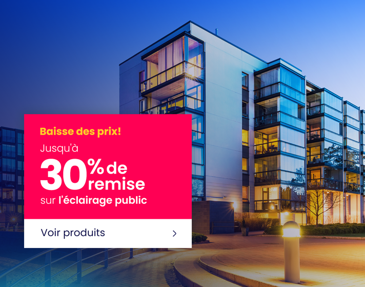 Éclairage public LED