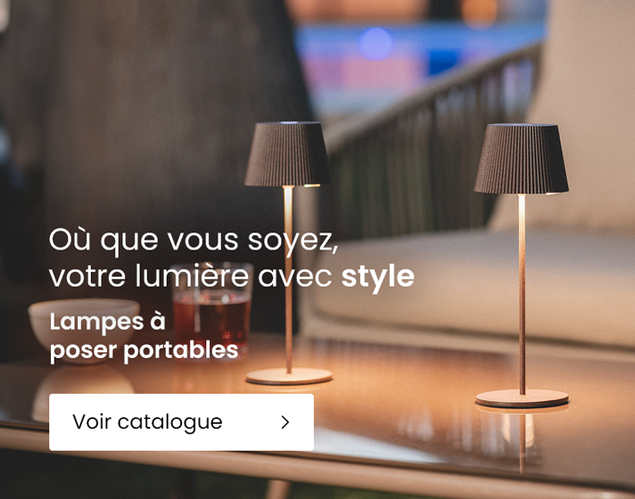 Lampes de table d'extérieur