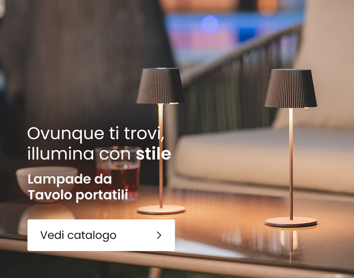 Lampade da tavolo per esterno