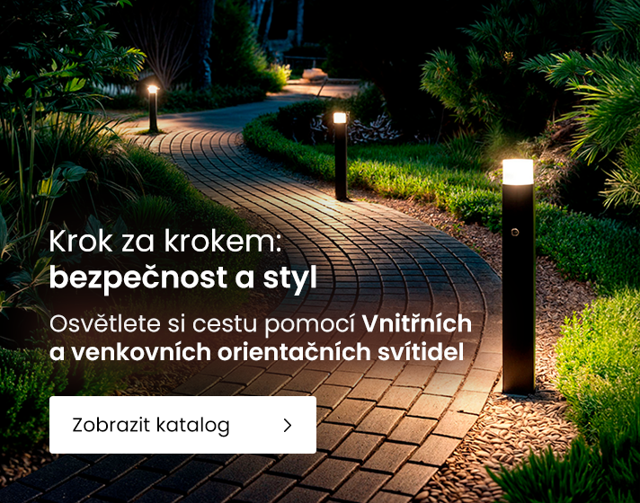 Venkovní orientační osvětlení LED